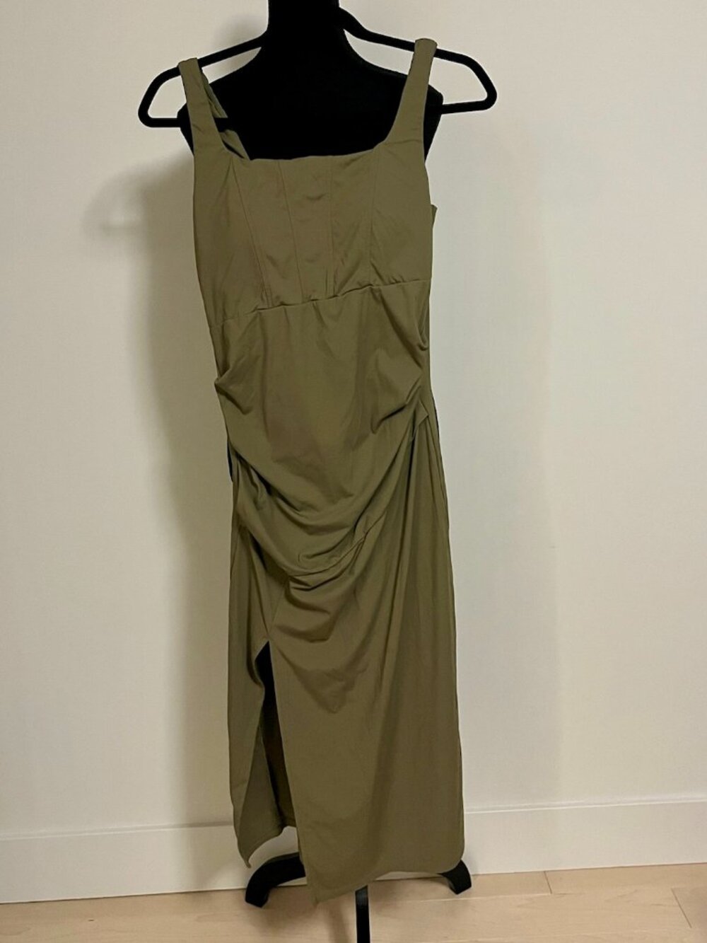 #216 Halara Green Sleeveless Dress